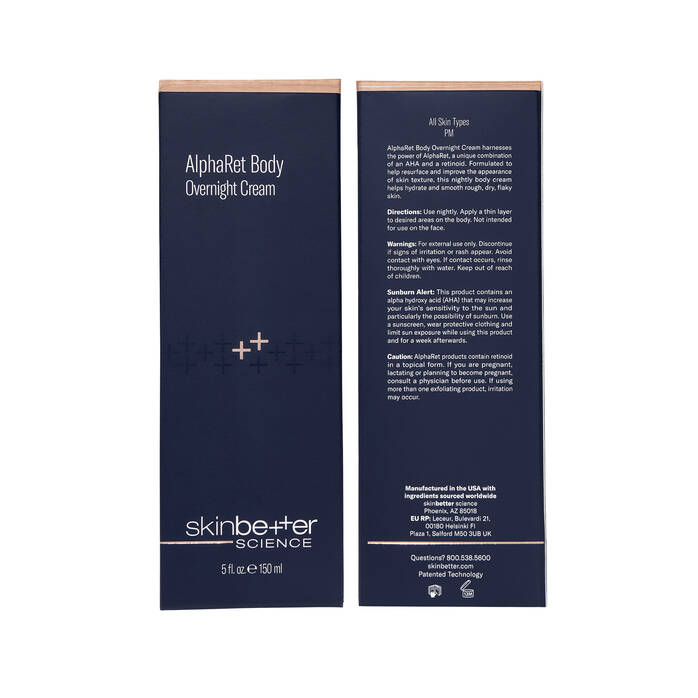 SKIN BETTER SCIENCE - AlphaRet Body Overnight Cream